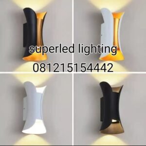 Lampu Dinding 2 Arah 10 Watt Gold